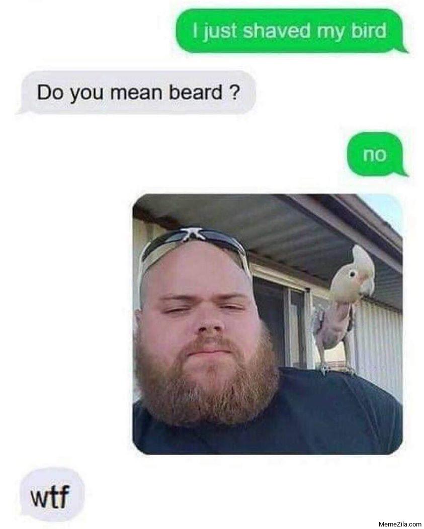 I-just-shaved-my-bird-Do-you-mean-beard-No-meme-5751.jpg